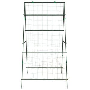 vidaXL Garden Trellises for Climbing Plants 4 pcs A-Frame Steel