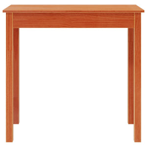 vidaXL Console Table Wax Brown 80x40x75 cm Solid Wood Pine