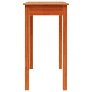 vidaXL Console Table Wax Brown 80x40x75 cm Solid Wood Pine