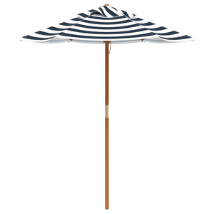 vidaXL Garden Umbrella for Kids with Wooden Pole Ø120x140 cm