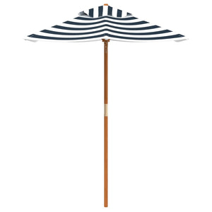 vidaXL Garden Umbrella for Kids with Wooden Pole Ø120x140 cm