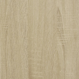 vidaXL Bathroom Cabinet Sonoma Oak 65x33x60 cm Engineered Wood