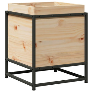 vidaXL Garden Planter 40x40x50 cm Solid Wood Pine