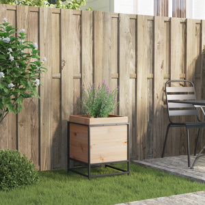 vidaXL Garden Planter 40x40x50 cm Solid Wood Pine