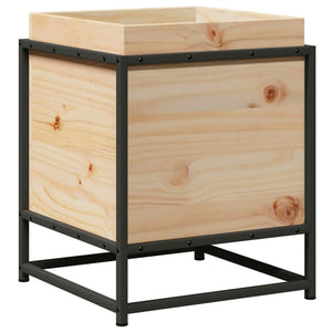 vidaXL Garden Planter 40x40x50 cm Solid Wood Pine