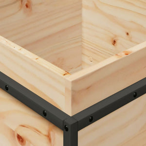 vidaXL Garden Planter 40x40x50 cm Solid Wood Pine