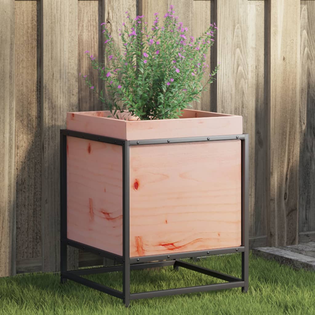 vidaXL Garden Planter 40x40x50 cm Solid Wood Douglas