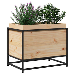 vidaXL Garden Planter 60x40x50 cm Solid Wood Pine