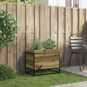 vidaXL Garden Planter 60x40x50 cm Impregnated Wood Pine