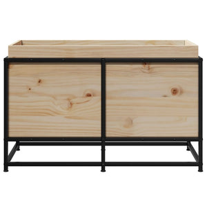 vidaXL Garden Planter 80x40x50 cm Solid Wood Pine