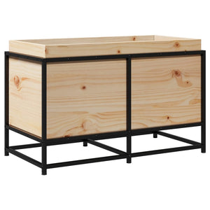 vidaXL Garden Planter 80x40x50 cm Solid Wood Pine