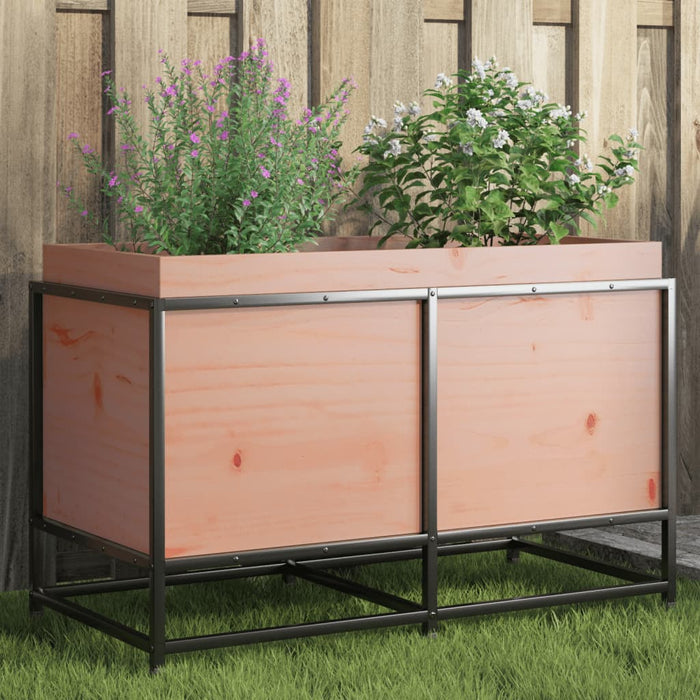 vidaXL Garden Planter 80x40x50 cm Solid Wood Douglas