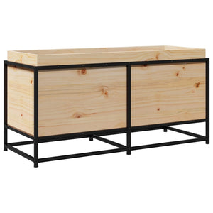 vidaXL Garden Planter 100x40x50 cm Solid Wood Pine