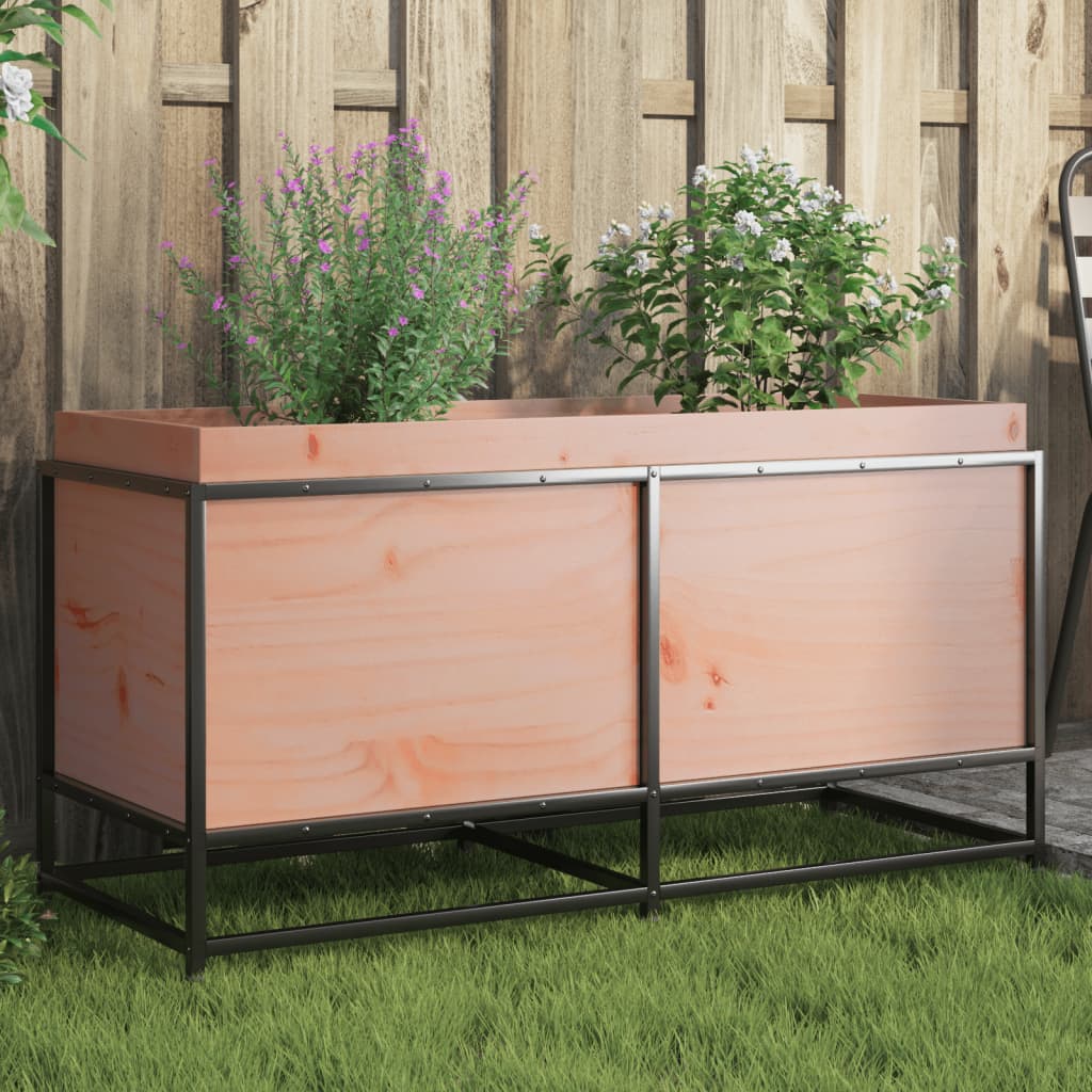 vidaXL Garden Planter 100x40x50 cm Solid Wood Douglas