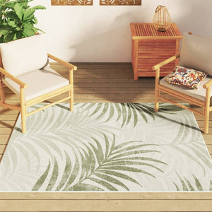 vidaXL Indoor & Outdoor Rug Short Pile Multicolour 120x180 cm Anti Slip