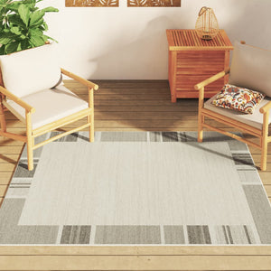 vidaXL Indoor & Outdoor Rug Short Pile Multicolour 120x180 cm Anti Slip