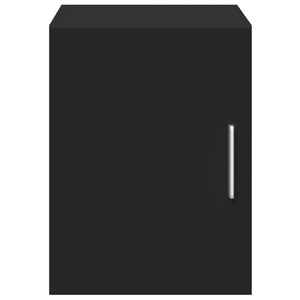 vidaXL Wall Cabinet Black 30x42.5x40 cm Engineered Wood