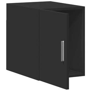 vidaXL Wall Cabinet Black 30x42.5x40 cm Engineered Wood