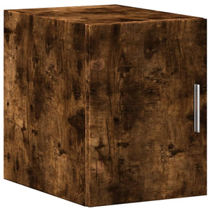 vidaXL Wall Cabinet Smoked Oak 30x42.5x40 cm Engineered Wood