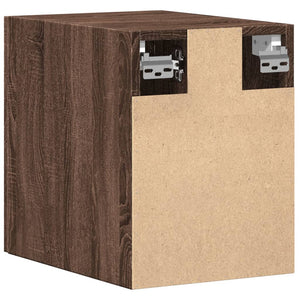 vidaXL Wall Cabinet Brown Oak 30x42.5x40 cm Engineered Wood