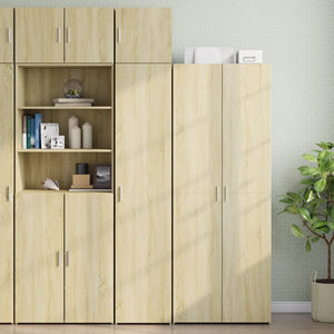 vidaXL Wall Cabinet Sonoma Oak 40x42.5x40 cm Engineered Wood