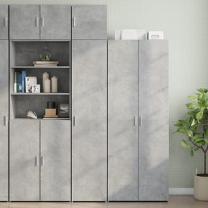 vidaXL Wall Cabinet Concrete Grey 40x42.5x40 cm Engineered Wood