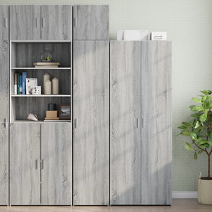 vidaXL Wall Cabinet Grey Sonoma 40x42.5x40 cm Engineered Wood