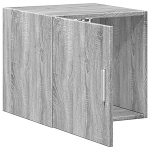 vidaXL Wall Cabinet Grey Sonoma 40x42.5x40 cm Engineered Wood