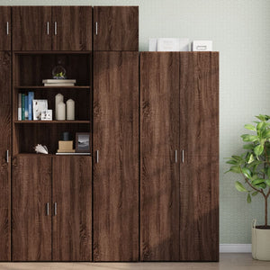 vidaXL Wall Cabinet Brown Oak 40x42.5x40 cm Engineered Wood