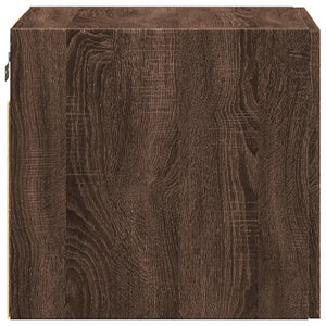 vidaXL Wall Cabinet Brown Oak 40x42.5x40 cm Engineered Wood