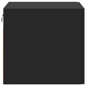 vidaXL Wall Cabinet Black 45x42.5x40 cm Engineered Wood