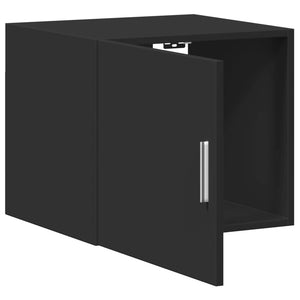 vidaXL Wall Cabinet Black 45x42.5x40 cm Engineered Wood