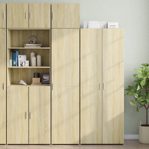 vidaXL Wall Cabinet Sonoma Oak 45x42.5x40 cm Engineered Wood