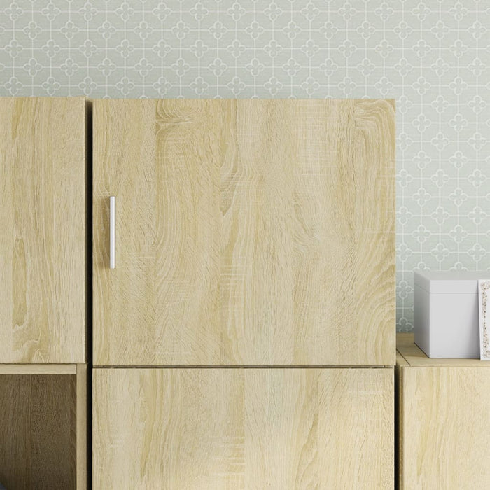 vidaXL Wall Cabinet Sonoma Oak 45x42.5x40 cm Engineered Wood