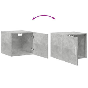 vidaXL Wall Cabinet Concrete Grey 45x42.5x40 cm Engineered Wood