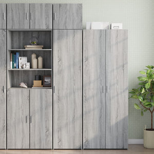 vidaXL Wall Cabinet Grey Sonoma 45x42.5x40 cm Engineered Wood