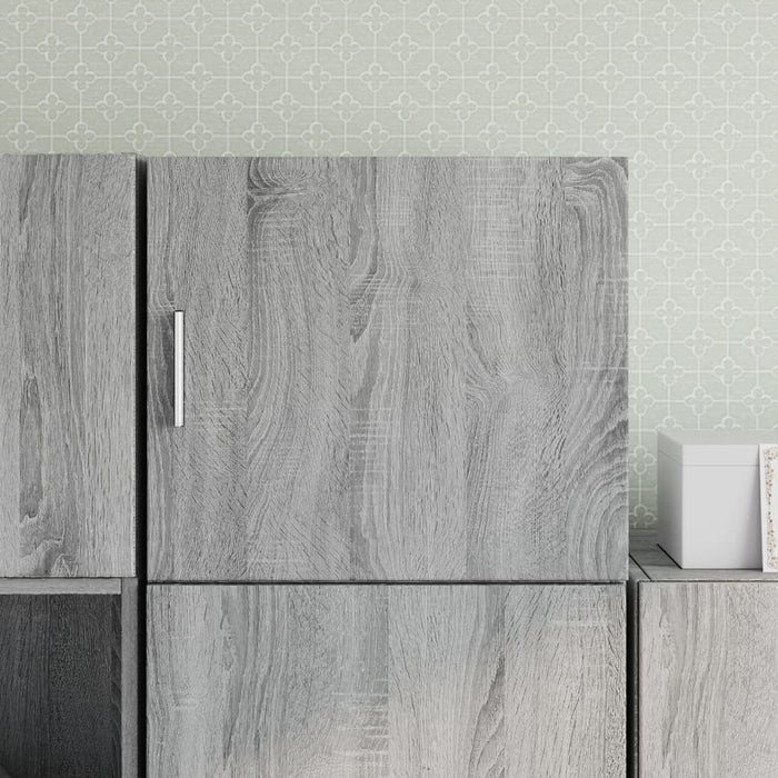 vidaXL Wall Cabinet Grey Sonoma 45x42.5x40 cm Engineered Wood