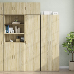 vidaXL Wall Cabinet Sonoma Oak 50x42.5x40 cm Engineered Wood