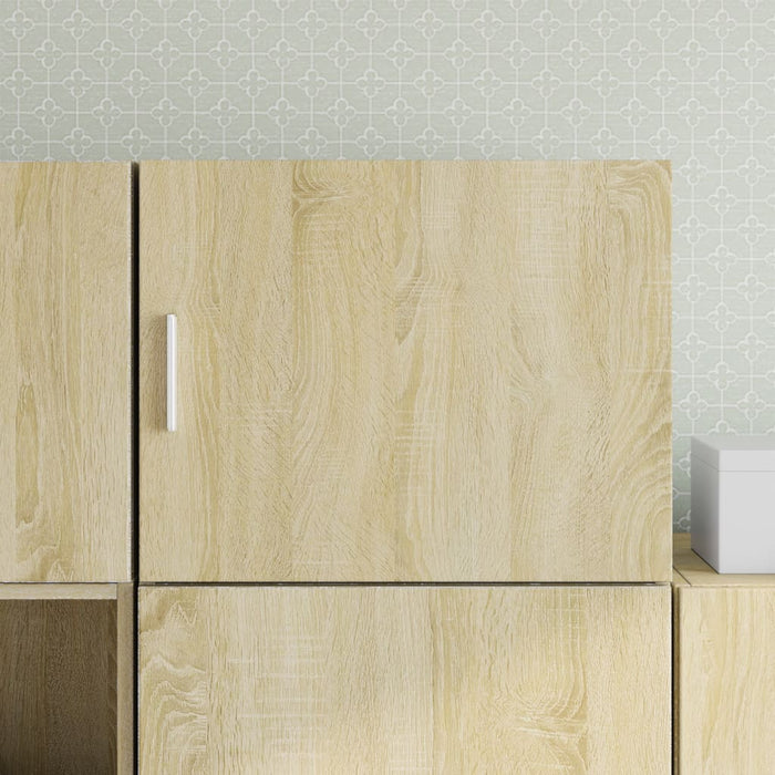 vidaXL Wall Cabinet Sonoma Oak 50x42.5x40 cm Engineered Wood