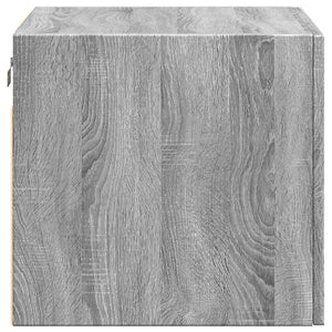 vidaXL Wall Cabinet Grey Sonoma 50x42.5x40 cm Engineered Wood