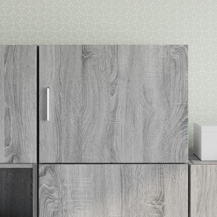 vidaXL Wall Cabinet Grey Sonoma 50x42.5x40 cm Engineered Wood