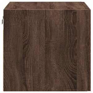 vidaXL Wall Cabinet Brown Oak 50x42.5x40 cm Engineered Wood