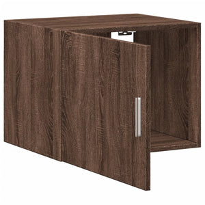 vidaXL Wall Cabinet Brown Oak 50x42.5x40 cm Engineered Wood