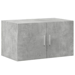 vidaXL Wall Cabinet Concrete Grey 70x42.5x40 cm Engineered Wood