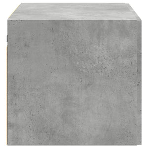 vidaXL Wall Cabinet Concrete Grey 70x42.5x40 cm Engineered Wood