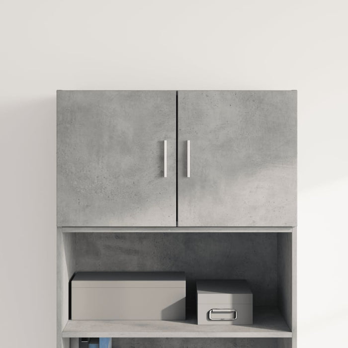 vidaXL Wall Cabinet Concrete Grey 70x42.5x40 cm Engineered Wood