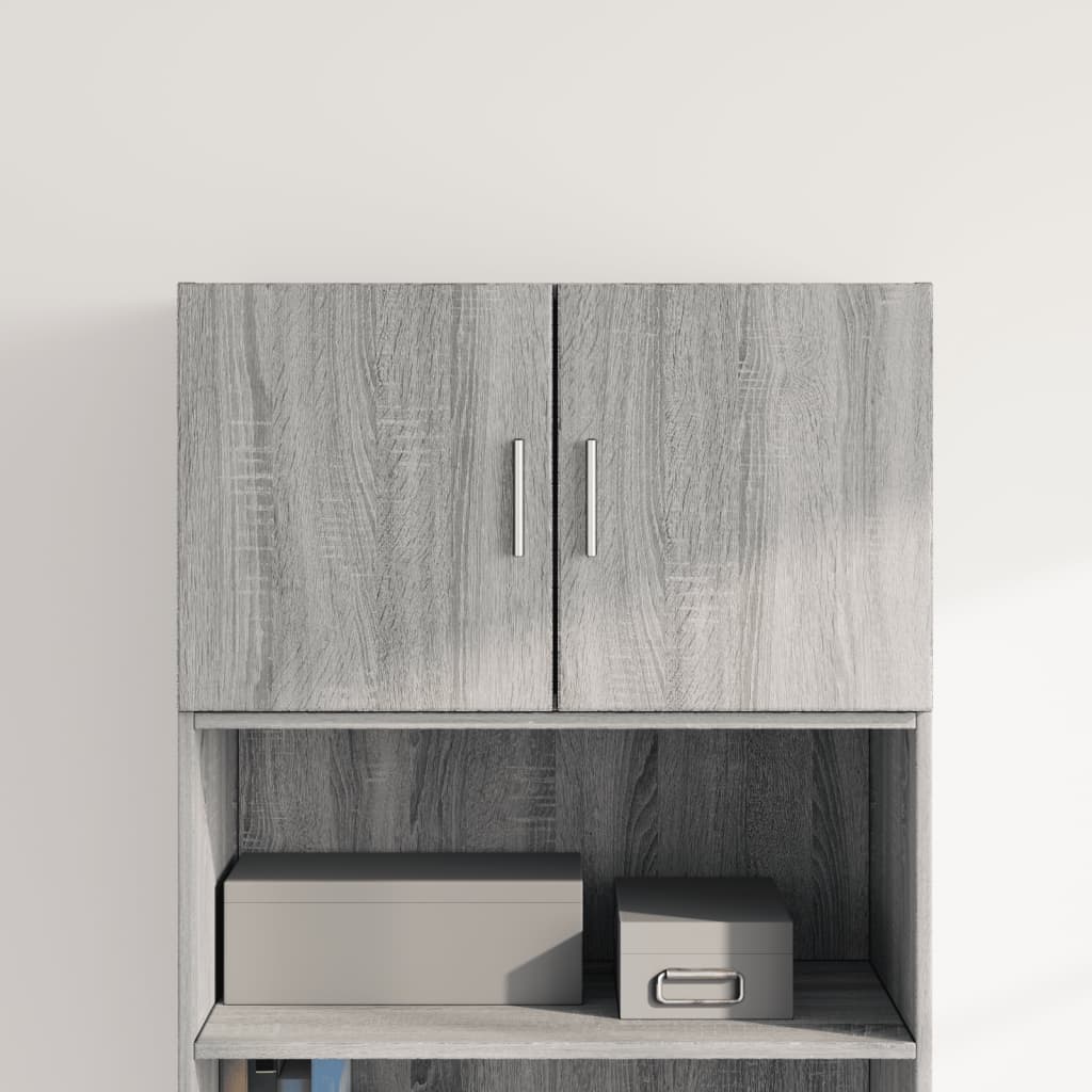 vidaXL Wall Cabinet Grey Sonoma 70x42.5x40 cm Engineered Wood