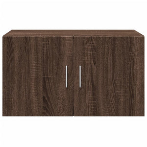 vidaXL Wall Cabinet Brown Oak 70x42.5x40 cm Engineered Wood