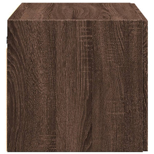 vidaXL Wall Cabinet Brown Oak 70x42.5x40 cm Engineered Wood