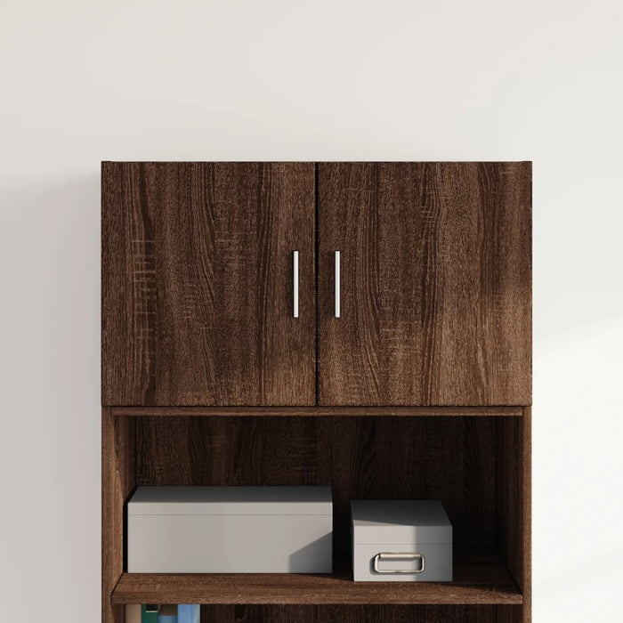 vidaXL Wall Cabinet Brown Oak 70x42.5x40 cm Engineered Wood